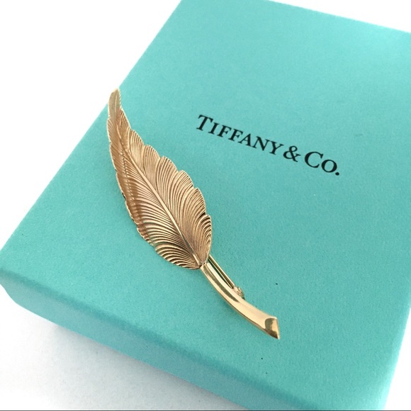 Tiffany & Co. Jewelry - Tiffany turning leaf pin